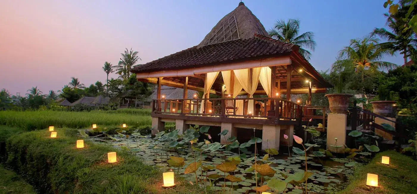 Dining Gazebo view of Wapa Di Ume Ubud Hotel Ubud, Bali